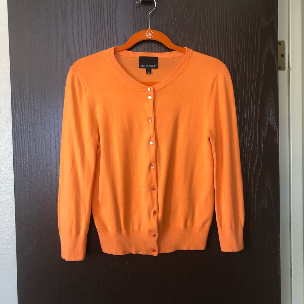Cynthia Rowley Button Down Cardigan